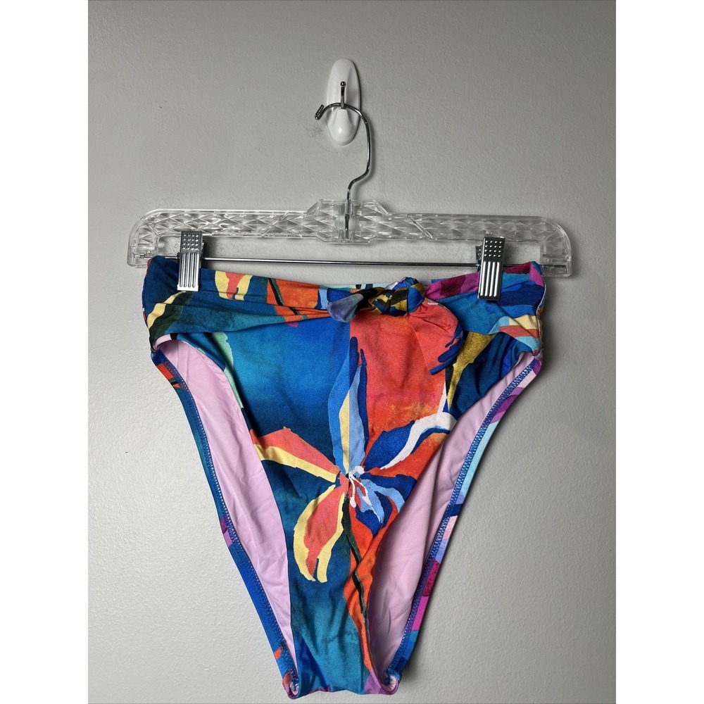 Sunshine 79 Swimsuit Bottoms‎ Women's Size 2 High Waist Multicolor